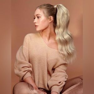 20" Sandy Blonde Balayage Ponytail by Luxy